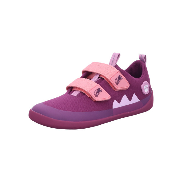 Affenzahn 00391-40178 Halbschuh Baumwolle Lucky Otter Pink, Lila - Bild 1