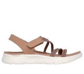 Skechers 141473 TAN GO WALK FLEX SANDAL - EMMA Braun