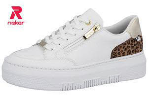 Rieker M1900-80 weiss/leo-nuss/musch - Bild 1