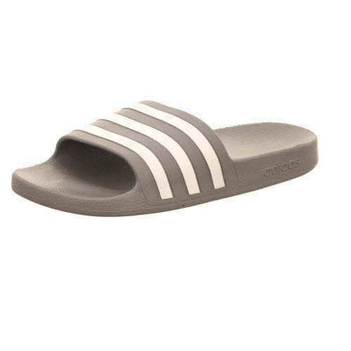 adidas F35538 ADILETTE AQUA GRETHR/FTWWHT/GRETHR - Bild 1