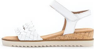 Gabor Comfort 62.759.50 Keilsandaletten weiss (Kork/creme)