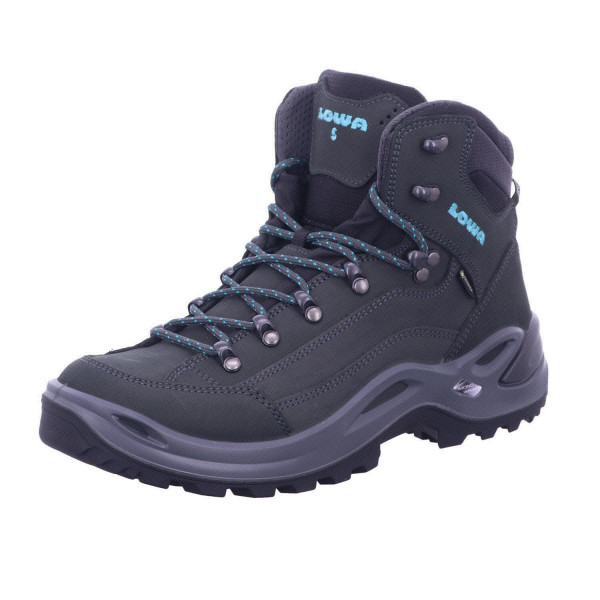 Lowa 320943 9368 RENEGADE GTX MID WS S asphalt/türkis - Bild 1