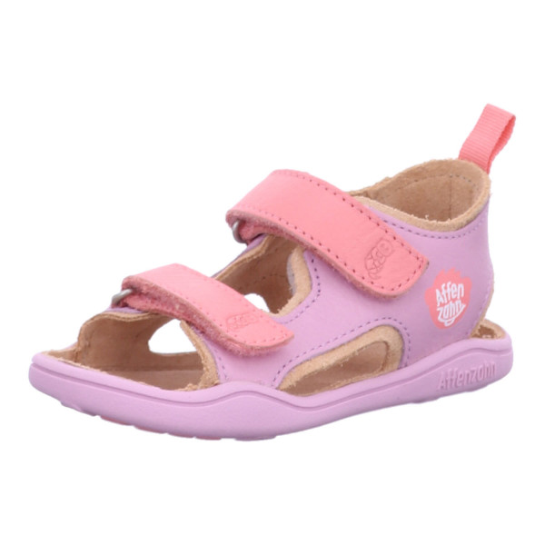 Affenzahn 01394 40078 Sandale Leder Airy Otter Pink - Bild 1