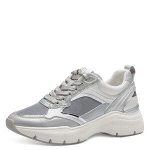 Tamaris 1-23728-42 948 Women Lace-up SILVER COMB - Bild 1