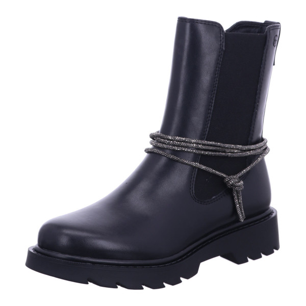 Tamaris 1-25070-41 052 BLACK LEATHER/FUXIA