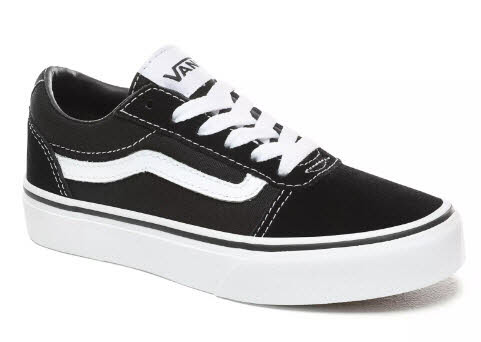 Vans VN0A38J9 IJU1 Ward BLACK/WHITE
