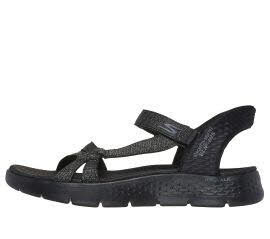 Skechers 141481 BBK GO WALK FLEX SANDAL - ILLUMINATE Schwarz - Bild 1