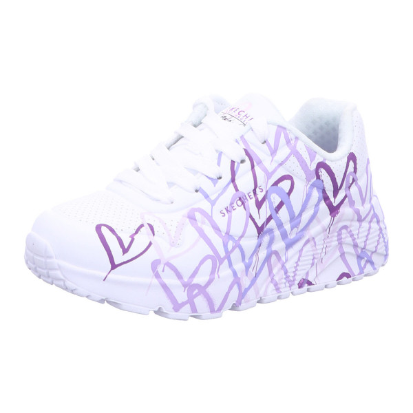 Skechers 314064L WLPR UNO LITE - SPREAD THE LOVE Weiß - Bild 1