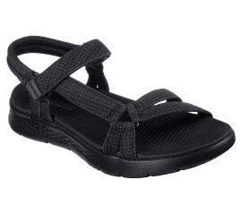 Skechers 141451 BBK GO WALK FLEX SANDAL - SUBLIME Schwarz - Bild 1