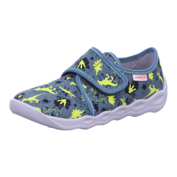 Superfit 1-006273-8040 Hausschuh Textil \\ BUBBLE BLAU/MEHRFARBIG - Bild 1