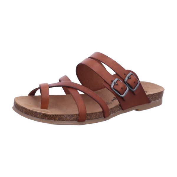 Mustang 6106801 301 Damen Pantolette kastanie - Bild 1