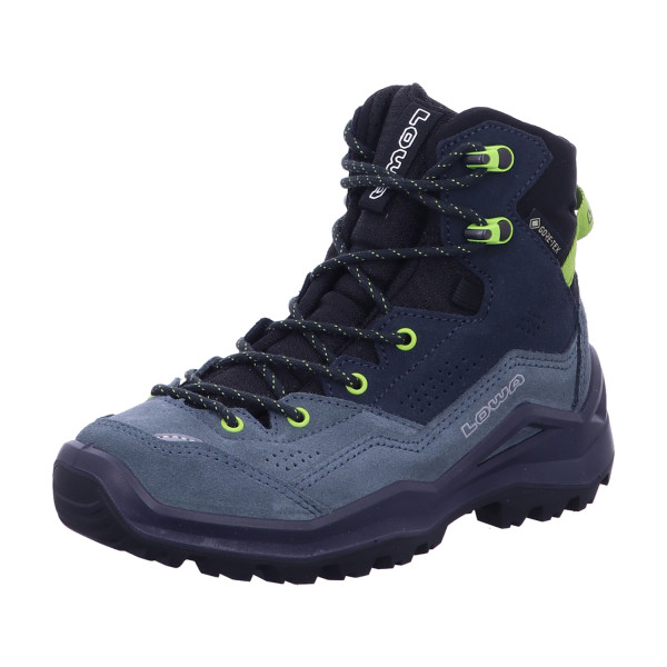 Lowa 641650 7502 WANDAX GTX MID JR dunkelpetrol/limone - Bild 1