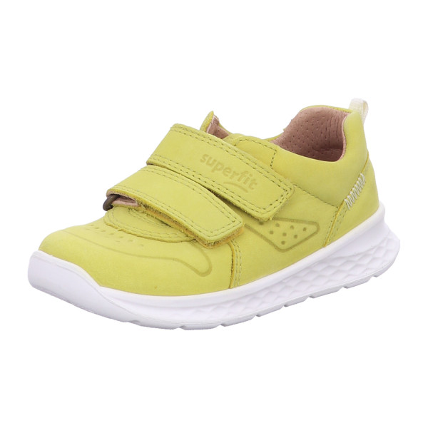 Superfit 1-000365-6020 Halbschuh Leder \\ BREEZE GELB/WEISS - Bild 1