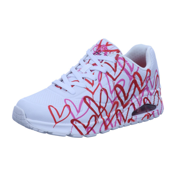 Skechers 155507 WRPK UNO - SPREAD THE LOVE Weiß - Bild 1