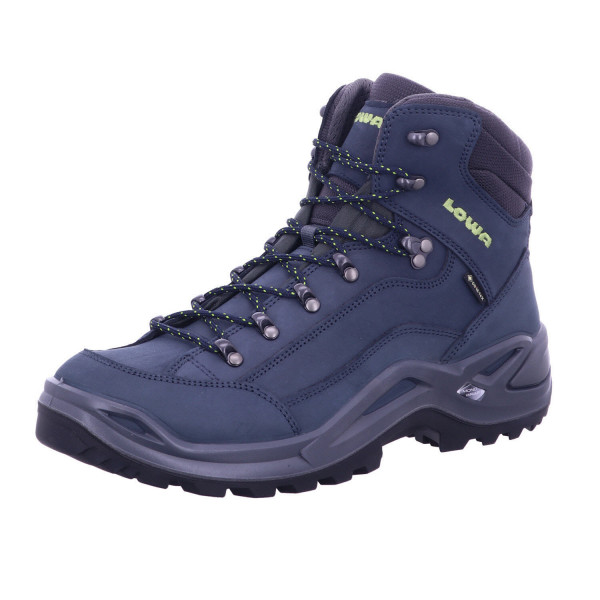 Lowa 310945 6702 RENEGADE GTX MID dunkelblau/limone - Bild 1