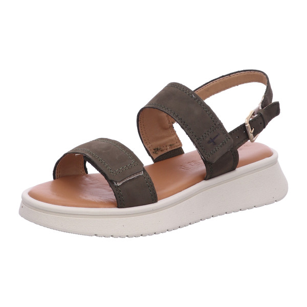 Tamaris 1-28707-46-727 Da.-Sandalette OLIVE NUBUC - Bild 1