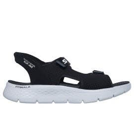 Skechers 229210 BKGY GO WALK FLEX SANDAL - EASY ENTRY Schwarz