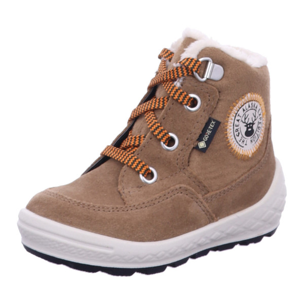 Superfit 1-106318 3000 Stiefelette Leder \\ GROOVY 2.0 BRAUN/ORANGE - Bild 1
