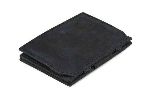 Garzini MW-CP1 CB Essenziale Coin Pocket Magic Wallet Carbon Black - Bild 1