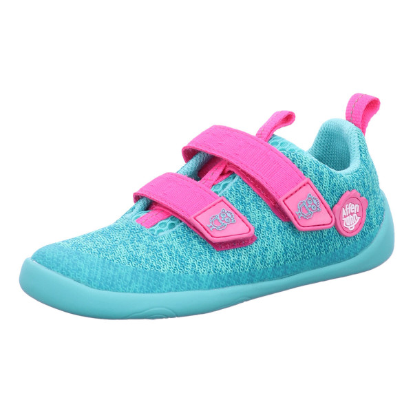 Affenzahn 00397 30003 Halbschuh Knit Happy Eule Gr?n,T?rkis - Bild 1