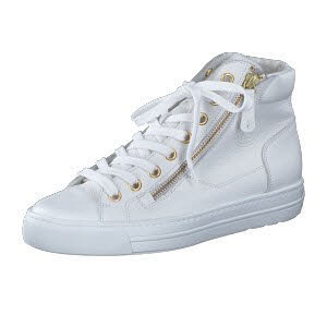 Paul Green 4024 187 0077-4024-187/Hightop-Sneaker WHITE/OFFWHITE