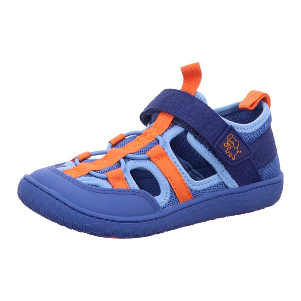 Affenzahn 01636-30119 Sandale Vegan Roughy Elefant Blau - Bild 1