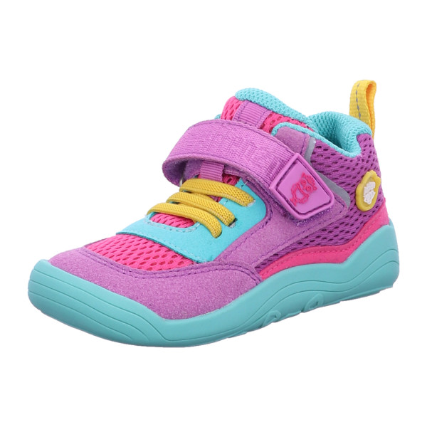 Affenzahn 01637-40147 Halbschuh Vegan Cheerly Eule Türkis, Lila - Bild 1