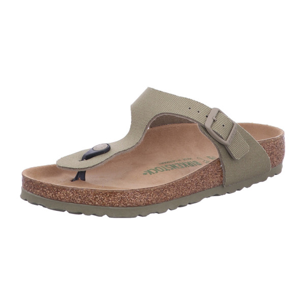 Birkenstock 1023929 Gizeh TEX Canvas Faded Khaki Vegan Canvas Faded K - Bild 1