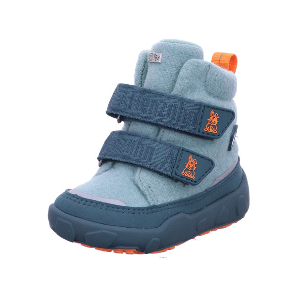 Affenzahn 01250-20153 Winterstiefel Wolle Comfy Hase Grün, Türkis - Bild 1