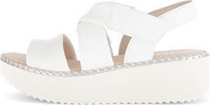 Gabor 64.591.20 Plateau Sandalen latte