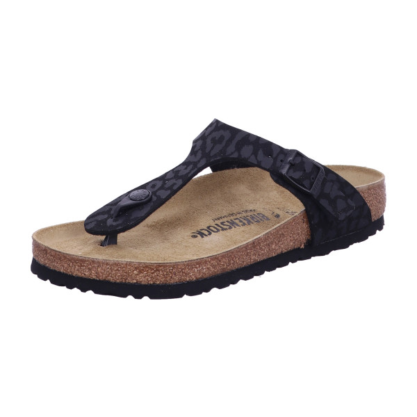 Birkenstock 1032064 Gizeh SYN Leo Black Leo Black - Bild 1