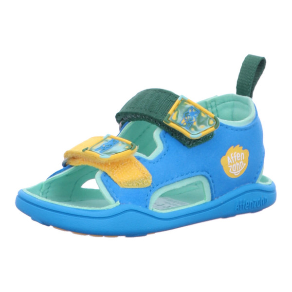 Affenzahn 00392 30004 Sandale Vegan Airy Kreativ Bär Blau - Bild 1