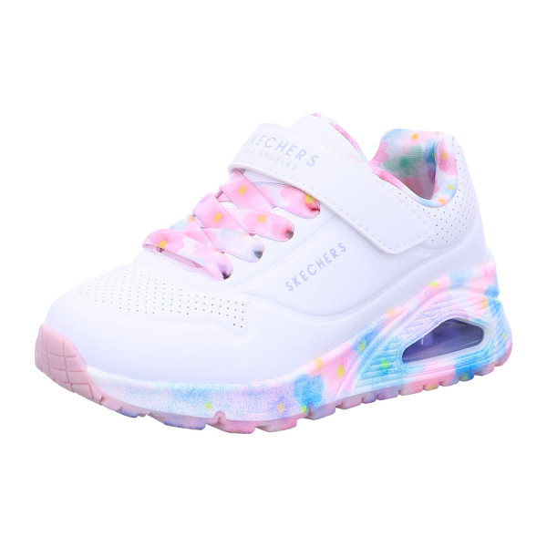 Skechers 310321L WMLT UNO GEN1 - FRESH BLOOMS weiss - Bild 1
