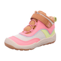 Affenzahn 01487-40126 Übergangsschuh Vegan Explory Katze Pink, Beige - Bild 1 Affenzahn 01487-40126 Übergangsschuh Vegan Explory Katze Pink, Beige - Bild 1