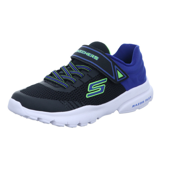 Skechers 403781L BKRY RAZOR FLEX,Schwarz black/royal-lime - Bild 1