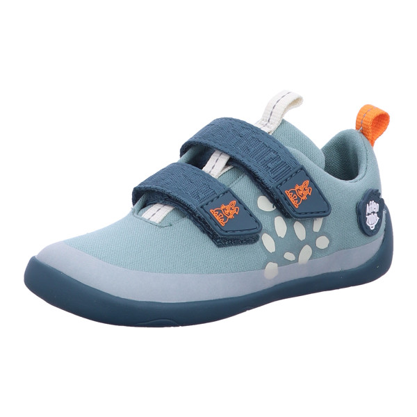 Affenzahn 00391-20153 Halbschuh Baumwolle Lucky Hase Türkis - Bild 1