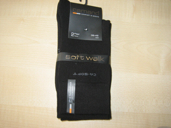 Camano 000003652/0005 CA-SOFT Walk Col. black 05 2-er Pac schwarz