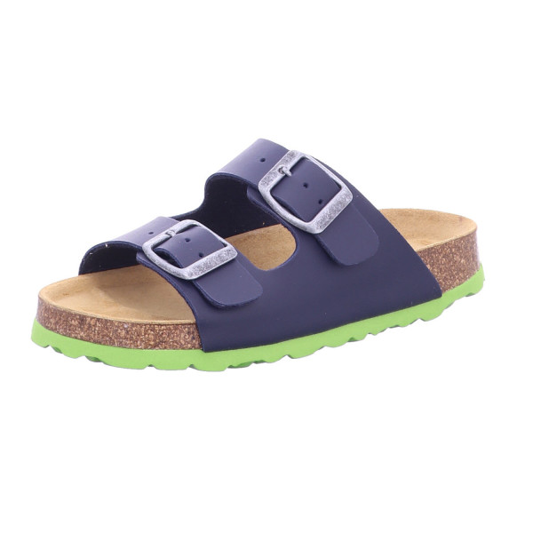 Longo 1046520 Tieffußbett Pantolette,blau blau/grün - Bild 1