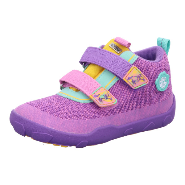 Affenzahn 00844-40120 Übergangsschuh Knit Happy Kreativ Tukan Pink, Lila - Bild 1
