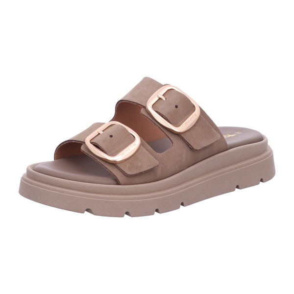 Tamaris 1-27239-42-353 Da.-Pantolette TAUPE NUBUC - Bild 1