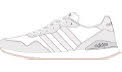 adidas JR6627 RUN 60s 4.0 FTWWHT/CWHITE/GREONE - Bild 1