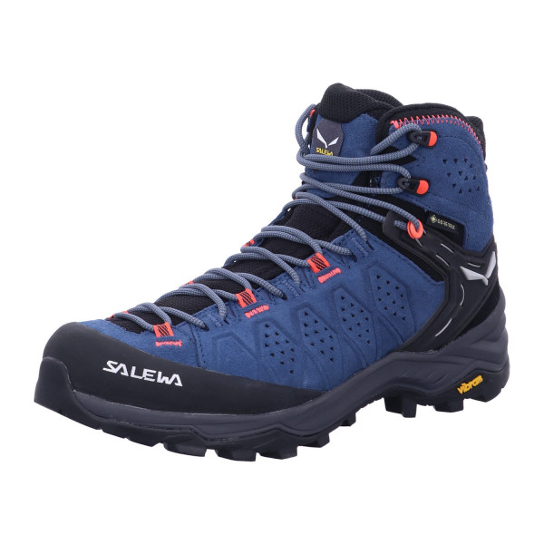 Salewa 61383 8760 WS ALP TRAINER 2 MID GTX Java blue/Fluo Coral - Bild 1