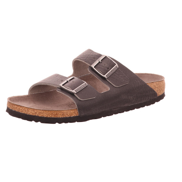Birkenstock 1032023 Arizona BFBC Velvet Gray/Black Buckles Velvet Gray/Black Bu - Bild 1