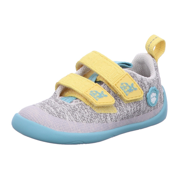 Affenzahn 00397-80120 Halbschuh Knit Happy Nashorn Gelb, Türkis, Grau - Bild 1