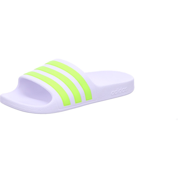 adidas IH6895 ADILETTE AQUA K FTWWHT/SSLIME/FTWWHT - Bild 1