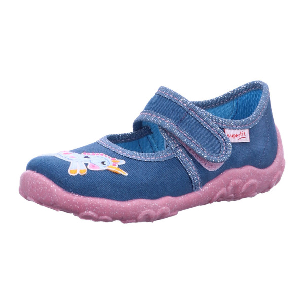 Superfit 1-800282 8090 Hausschuh Textil \\ BONNY BLAU - Bild 1
