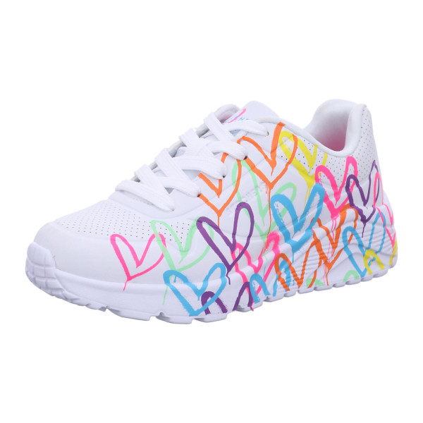 Skechers 314064L WMN UNO LITE - SPREAD THE LOVE Weiß - Bild 1