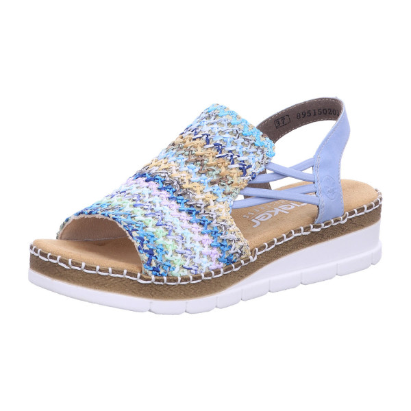 Rieker V1241 91 blau-multi/aqua - Bild 1