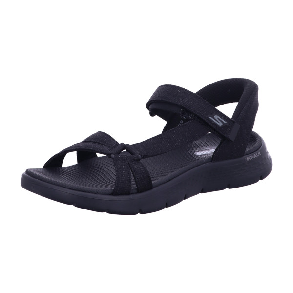 Skechers 141481 BBK GO WALK FLEX SANDAL - ILLUMINATE Schwarz - Bild 1