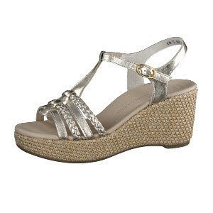 Paul Green 6156 027 0077-6156-027/Sandalette Gold